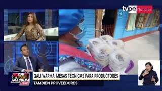 TV Perú Mesas técnicas recogen importantes aportes para el servicio alimentario 2025 692024 [upl. by Armil847]