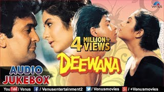 Deewana  90s Romantic Songs  Shahrukh Khan Rishi Kapoor Divya Bharti  JUKEBOX  Hindi Songs [upl. by Aserej531]