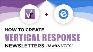 How to Create a Vertical Response Email Newsletter in Minutes  elinkio [upl. by Enirak]