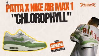 Patta x Nike Air Max 1 quotChlorophyllquot Reissue Release Date amp Details  Dunkare Review [upl. by Yrrah75]