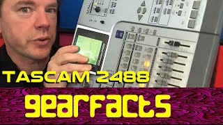 Tascam Portastudio 2488 home recording studio demo [upl. by Jenette]