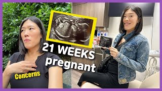 21 Weeks Pregnancy update l Ultrasound Results Seeing Pediatric Cardiologist Skin allergies [upl. by Eilahs]