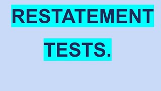 ParaphrasingRestatement tests ulkerhaciyeva [upl. by Nitsid]