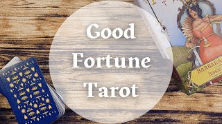 Good Fortune Tarot  Walk Through and First Impressions LlewellynBooks [upl. by Stillmann]