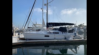 Hunter 410 1998 Sailboat for sale in San Diego California By Ian Van Tuyl [upl. by Stirling]