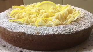 Torta di mandorle e albumi al limoni 🍋  TUTTI A TAVOLA [upl. by Bock]