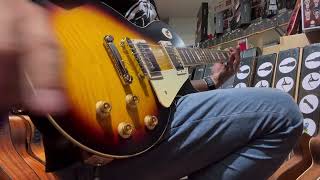 Epiphone Inspired by Gibson Custom Epiphone 1959 Les Paul Standard Electric Guitar Tobacco Burst [upl. by Pettiford668]