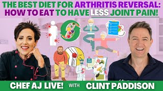 The BEST Diet for Arthritis Reversal  How to Eat to Have Less Joint Pain with Clint Paddison [upl. by Ecaj]