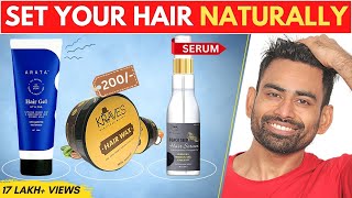 5 Amazing Products to Set Your Hair Naturally For Men amp Women  Fit Tuber [upl. by Aryas]