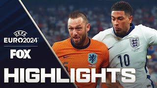 Netherlands vs England Highlights  UEFA Euro 2024  Semifinals [upl. by Yerahcaz]