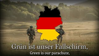 quotGrün ist unser Fallschirmquot  German Paratrooper Song [upl. by Ideih]