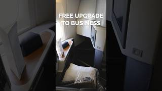 How to Get FREE Upgrades to Business Class  businessclass shorts [upl. by Wendye]