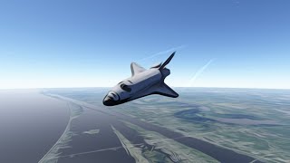 Landing at Kenedy Space Center  F Sim Space Shuttle 2 [upl. by Ellga]