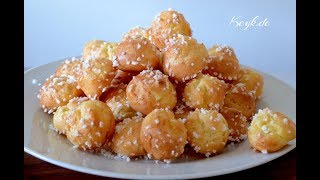 Chouquettes Recipe  Puffs with sugar pearls [upl. by Ahseer]