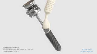 SmartFix concept Astra Tech Implant System® EV Multibase Abutment EV 30 PL [upl. by Neitsirhc]