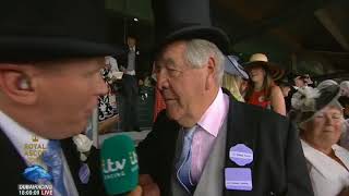 Crystal Ocean wins the G2 Hardwicke stakes under Ryan Moore  Royal Ascot [upl. by Alket]