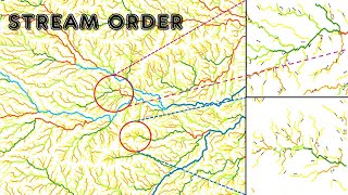 Stream Order using ArcGIS  Strahler Method  2019 [upl. by Kola]