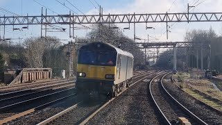 Trains at Rugeley Trent Valley  6th January 2024 [upl. by Schwejda881]