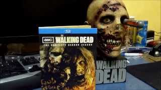 The Walking Dead Limited Edition Season 2 Bluray unboxing [upl. by Roscoe913]