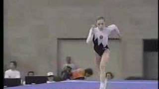 Tatiana Lysenko  1992 Olympics AA  Vault 1 [upl. by Stoddart]