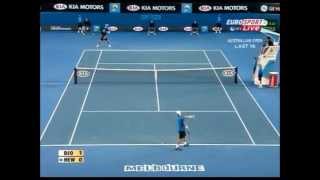 Novak Djokovic vs Lleyton Hewitt Australian Open 2008 Highlights [upl. by Ayyn]