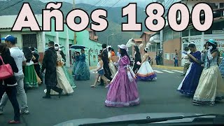 Asi se vestian en los años 1800 [upl. by Navarro592]