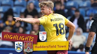 HIGHLIGHTS Huddersfield Town 1 Northampton Town 3 [upl. by Aneetsyrk]