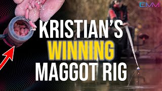 Winning Rigs  Kristian Jones Winter Maggot Rig [upl. by Ahsinyar215]