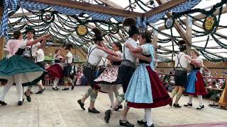 Oktoberfest 2023 Schuhplattler  the best Bavarian dance ever [upl. by Eanej]