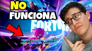 ❌ ¿FORTNITE NO SIRVE  Cómo solucionar ERROR de no entrar a FORTNITE PROBLEMA CON SERVIDORES [upl. by Etan295]