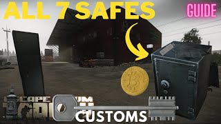 All 7 Safe Keys and Their Locations in Customs  Your Ultimate Escape From Tarkov Guide [upl. by Ardnik]