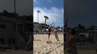 Backset leads to sneaky shot 👀 beachvolleyball highlights tournament [upl. by Kress]