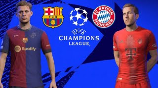 Barcelona vs Bayern Munich  Champion League  EA Sports FC 24 [upl. by Anirehtak]