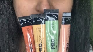 Power of Colour Corrector  La Girl Pro Conceal Corrector [upl. by Wesla737]