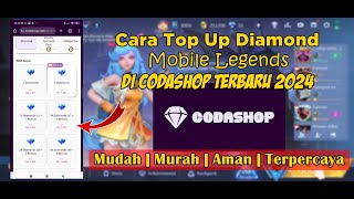 Cara Top Up Diamond Mobile Legends Di Codashop Pakai Pulsa Terbaru 2024 [upl. by Leur973]