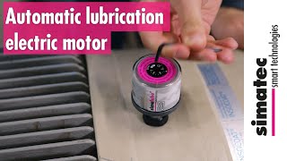 Automatic lubrication of an electric motor with simalube [upl. by Olenta]