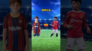 Ronaldo jr vs Thiago messi footballer [upl. by Arahat351]