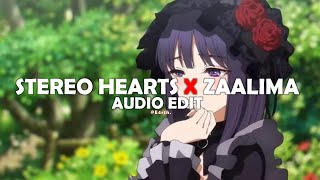 stereo hearts x zaalima edited audio [upl. by Aimahc310]