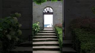 View of American Falls Through Door of Oakes Garden Theatre [upl. by Catto]