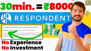 How To Make Money With Respondent In 2024  Respondentio Review [upl. by Enohsal]