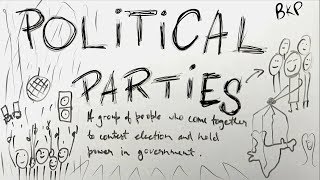 Political Parties  BKP  Class 10 civics chapter 6 NCERT  explanation in hindi [upl. by Ahsym396]