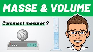 MASSE et VOLUME  comment les mesurer   Physique  Chimie  6e  Sciences [upl. by Carlile318]