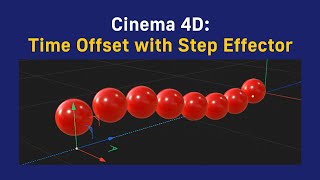 Cinema 4D Cloner And Shader Effector Tutorial [upl. by Nyrhtak]