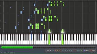 Bernard Herrmannthenameisgsarci  quotPsychoquot theme arranged for piano Synthesia [upl. by Ybrad]