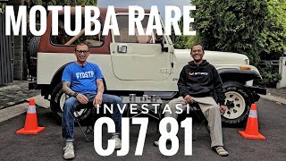 INVESTASI MOTUBA‼️CJ7 1981‼️YDSTP [upl. by Larochelle]