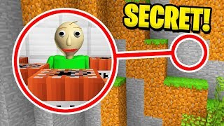 Minecraft  DESTROYING BALDIS SECRET BASE Ps3Xbox360PS4XboxOnePEMCPE [upl. by Caputo]