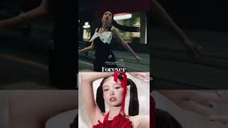 same lyrics of FOREVER and YOU AND ME 100kview blackpink trending viral youtubeshorts [upl. by Anoblav]