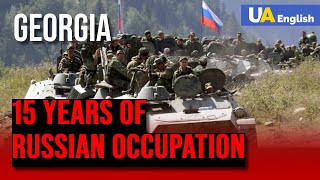 15 years since Russia invaded Georgia Abkhazia and South Ossetia occupied [upl. by Eltsryk]