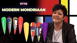 Modern Mondriaan Workshop met Ettie [upl. by Llydnek274]