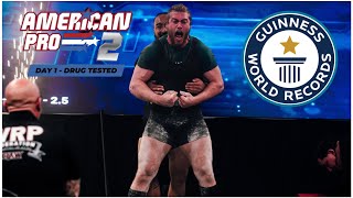 BREAKING THE WORLD RECORD DEADLIFT [upl. by Ssepmet]